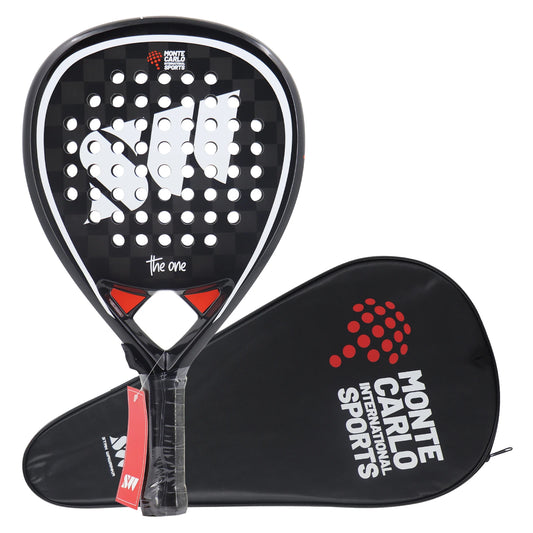 Monte Carlo The One Black & Red Padel Racket